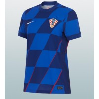 Camisa de time de futebol Croácia Replicas 2º Equipamento Feminina Europeu 2024 Manga Curta